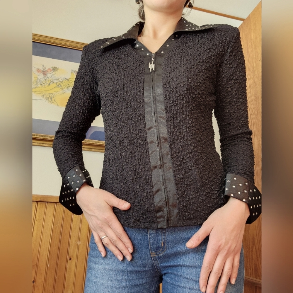 Black Western shirt